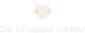 De Knappe Kater logo