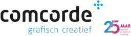 Comcorde+ ontwerp en druk logo