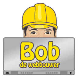 Bob de webbouwer logo