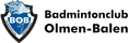 Badmintonclub Olmen-Balen vzw logo