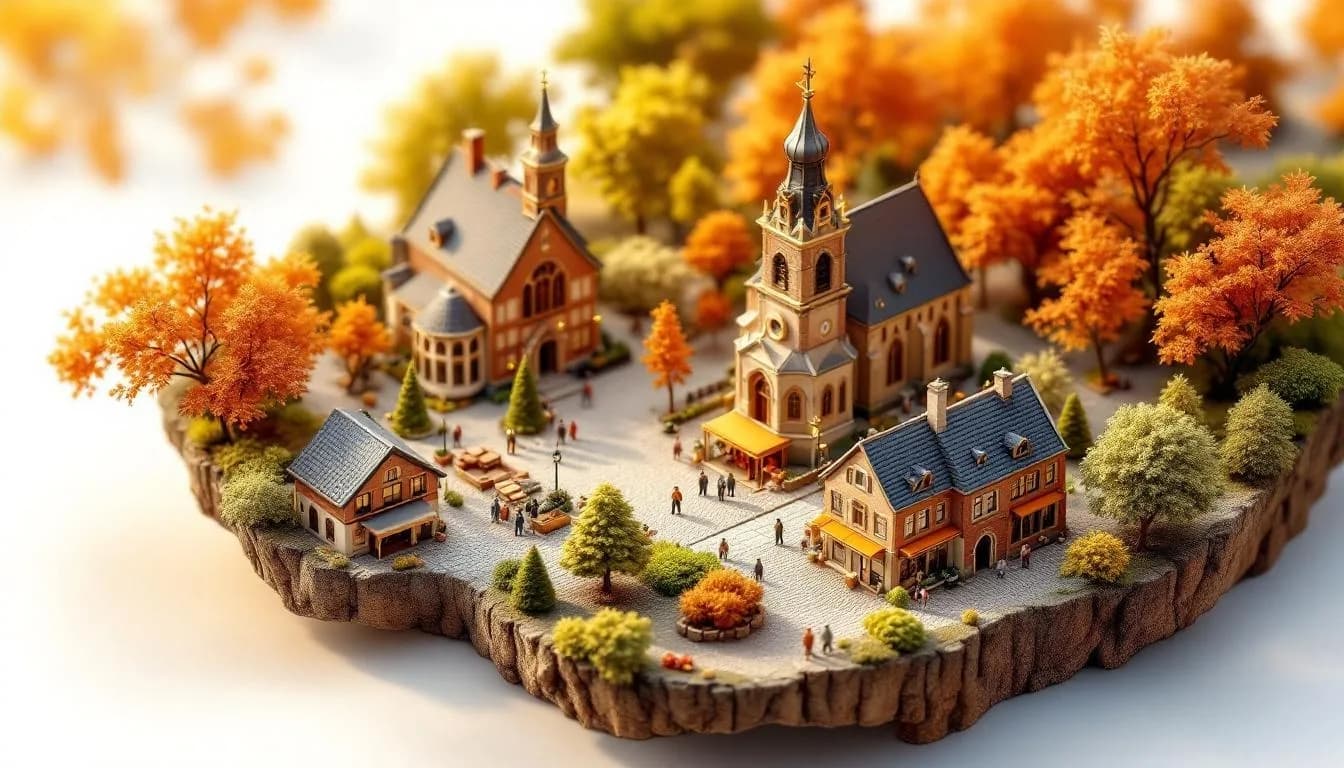 Illustratie van Asten in de Kempen