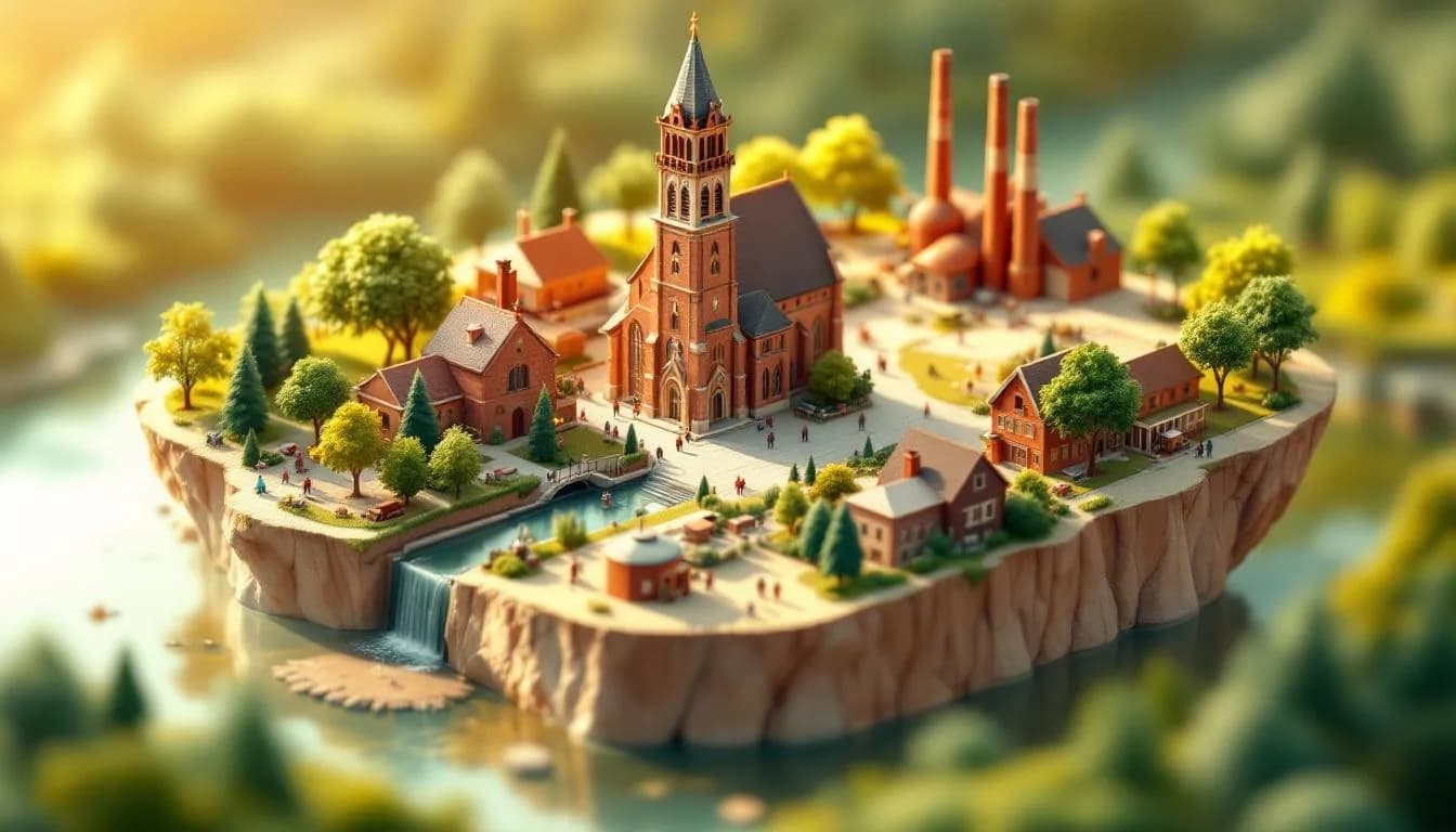 Illustratie van Balen in de Kempen