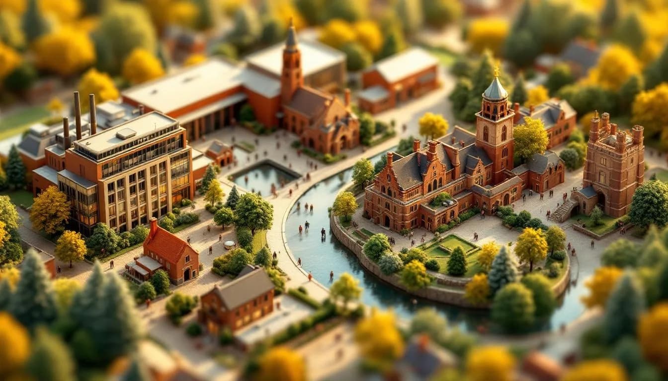 Illustratie van Beerse in de Kempen