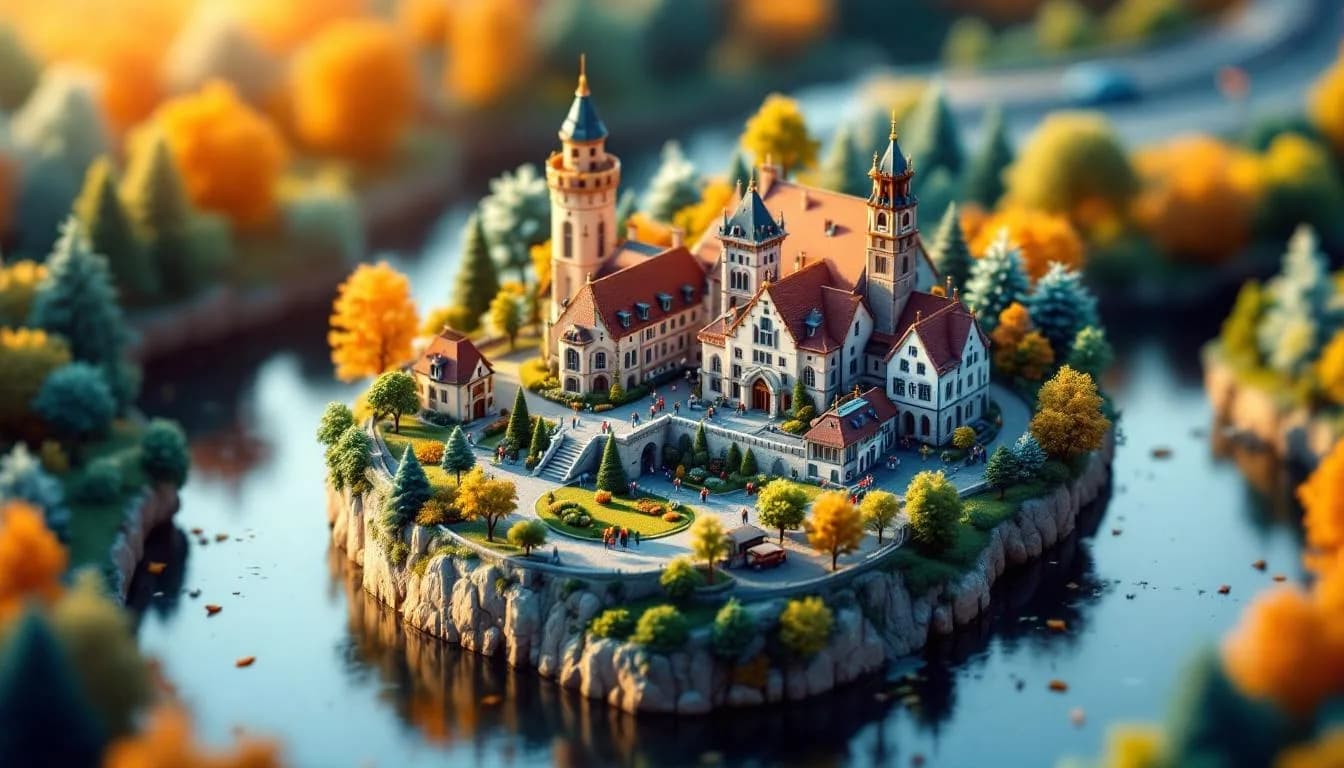 Illustratie van Deurne in de Kempen