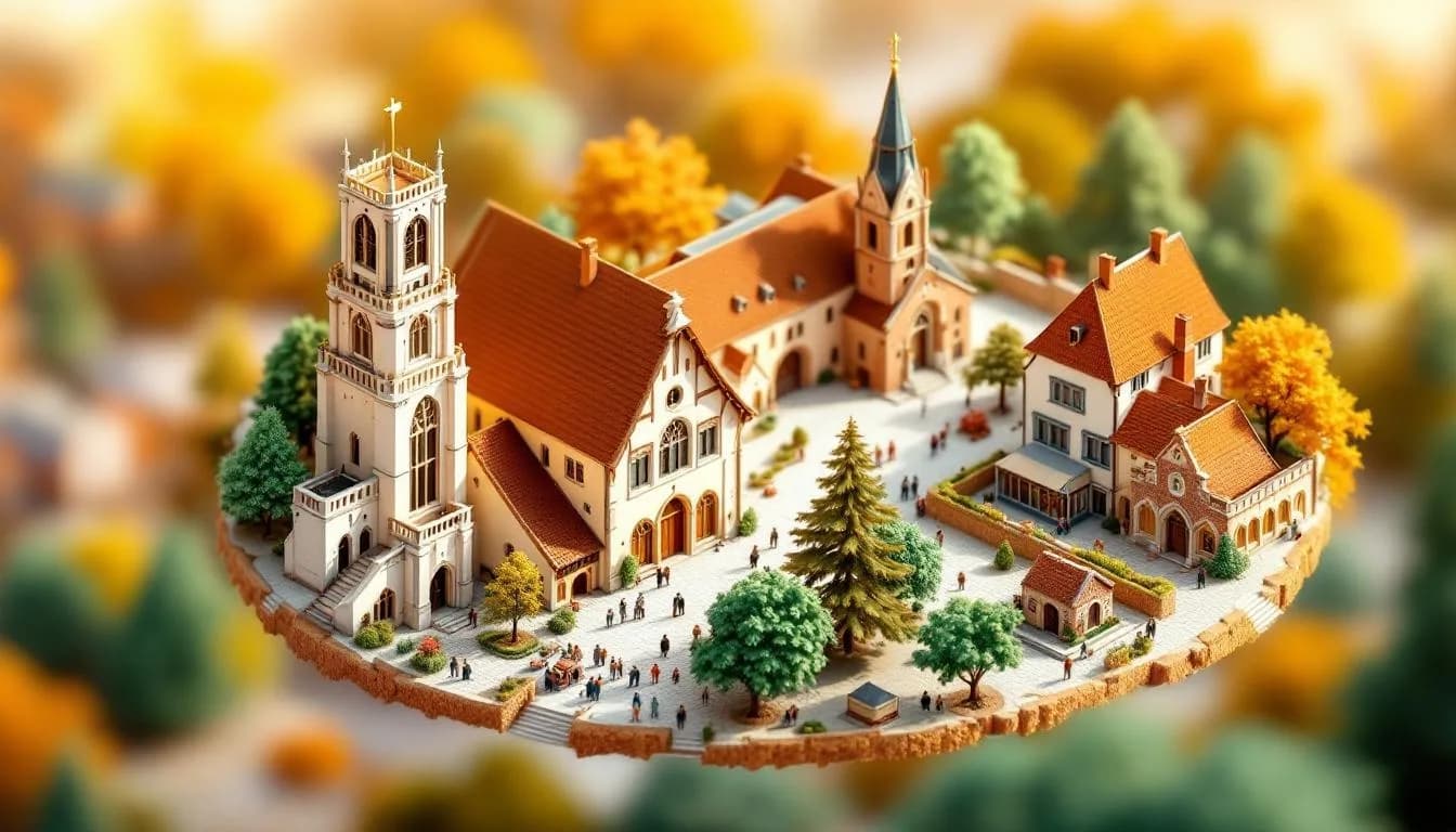 Illustratie van Herentals in de Kempen