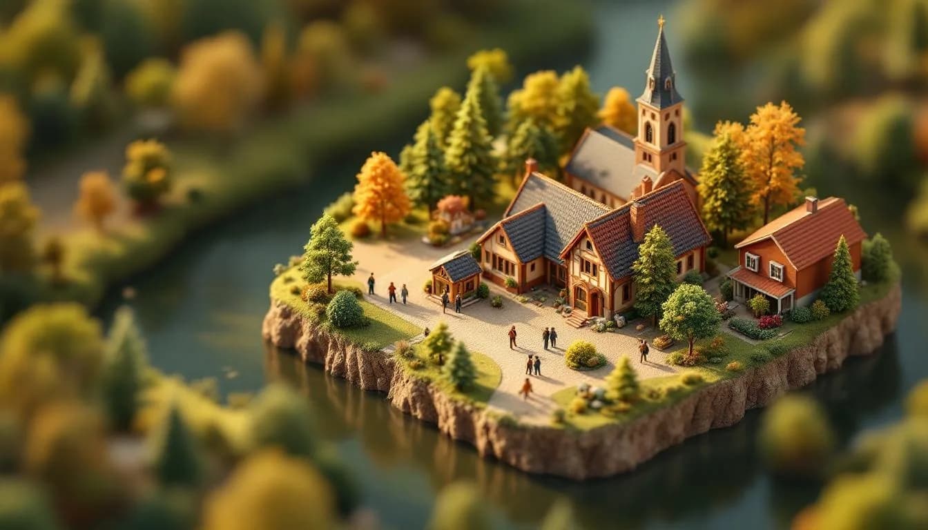 Illustratie van Herselt in de Kempen