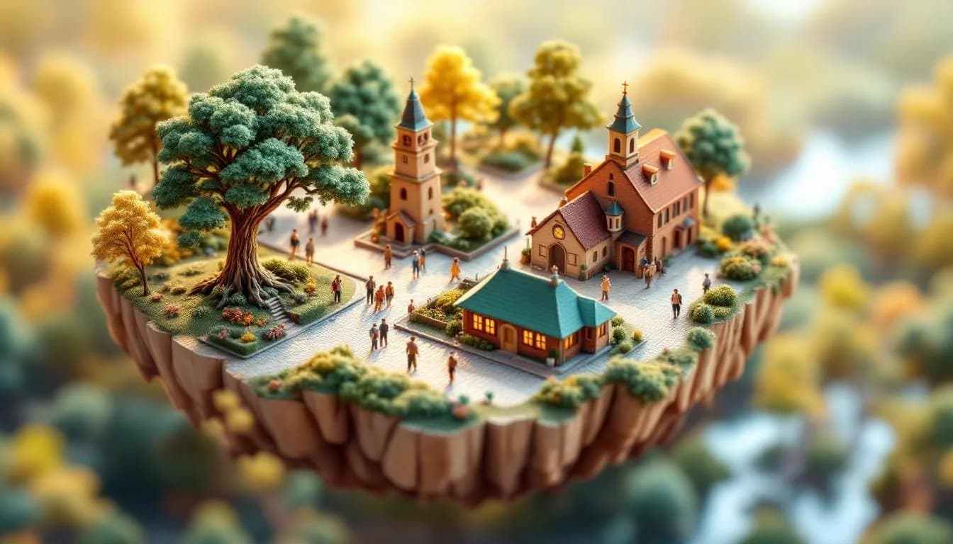 Illustratie van Lille in de Kempen