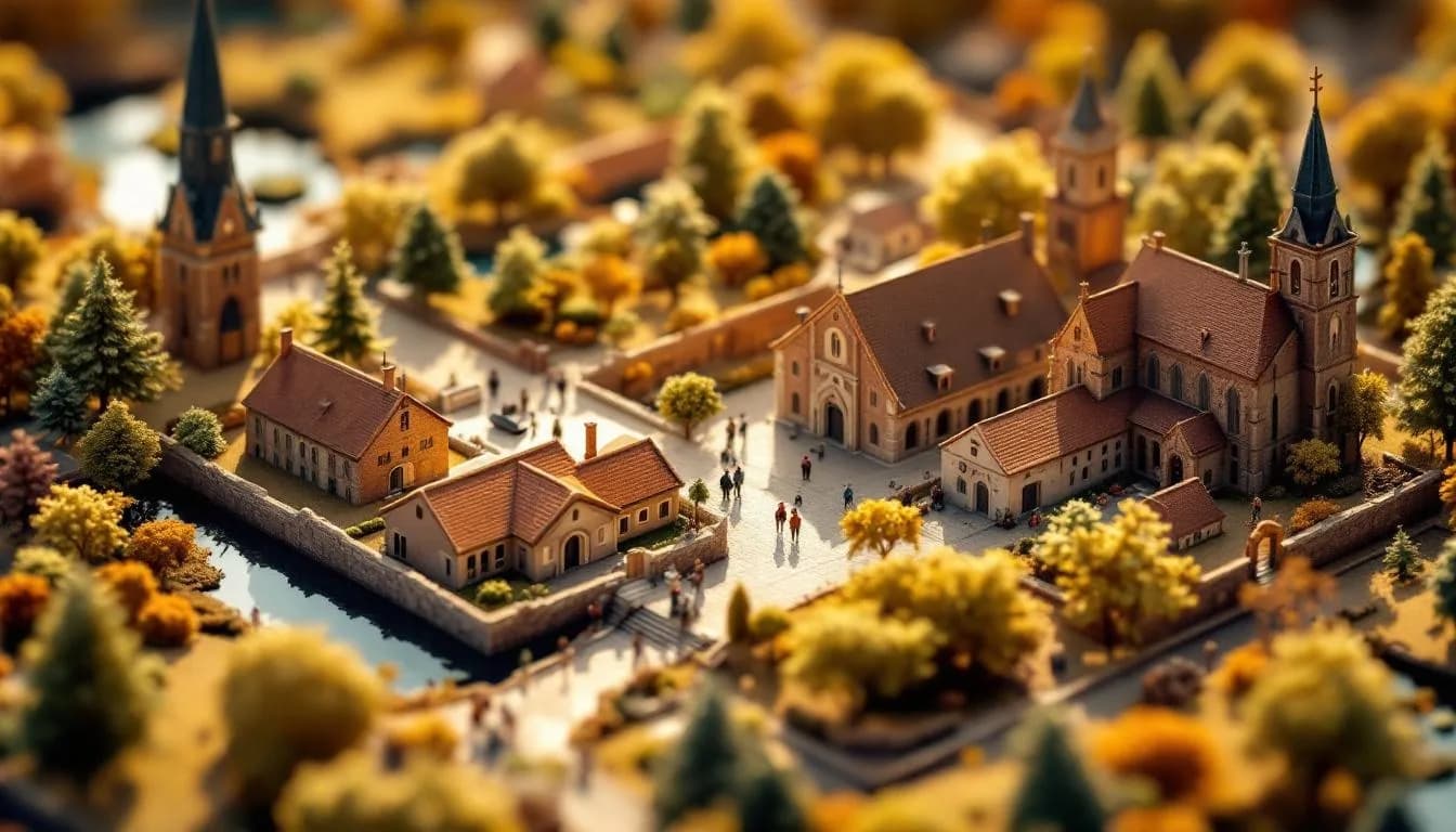 Illustratie van Merksplas in de Kempen