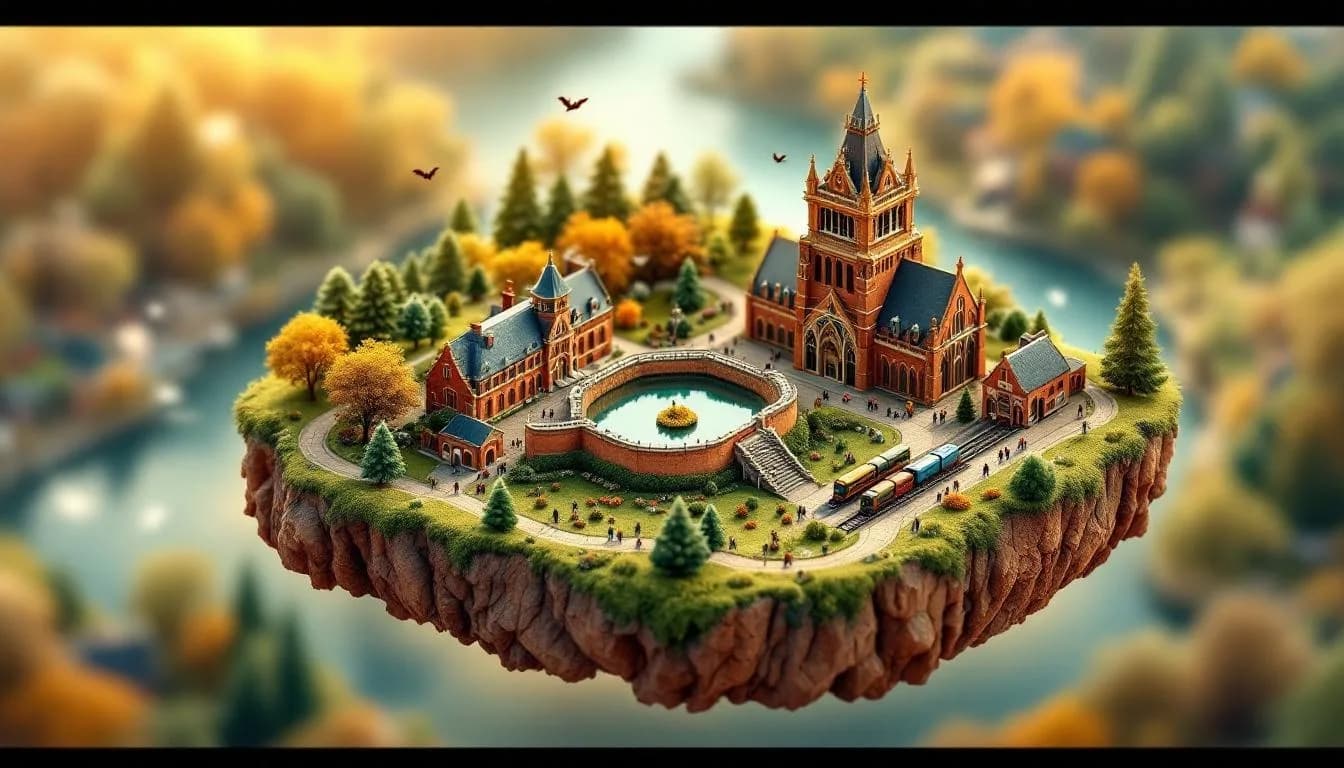 Illustratie van Nijlen in de Kempen