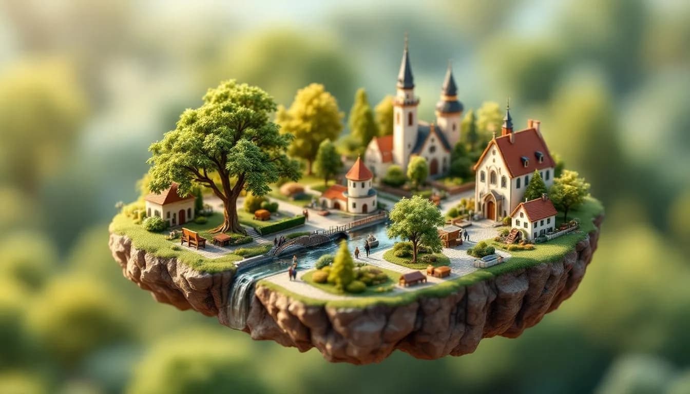 Illustratie van Retie in de Kempen