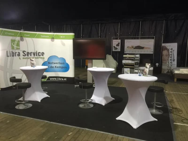 Stand van Libra Service: Netwerken in de Kempen
