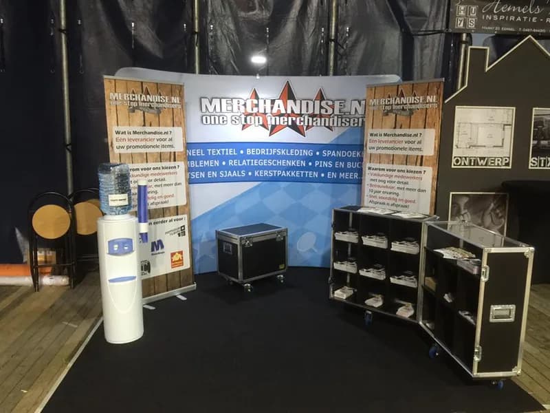 Stand van Merchandise.nl