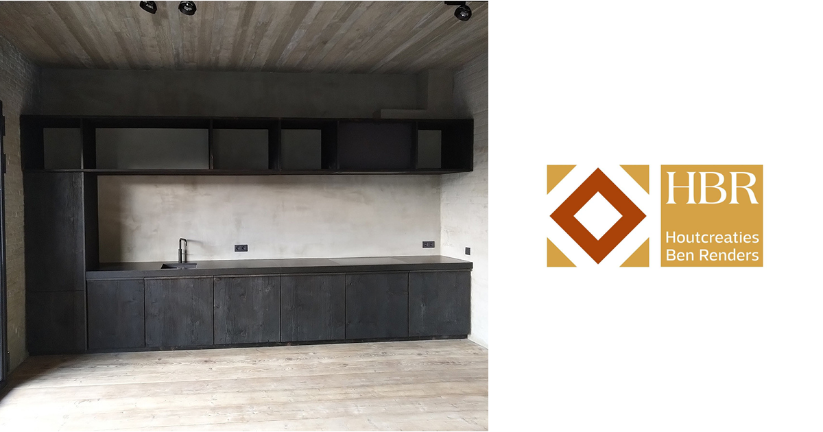 HOUTCREATIES BEN RENDERS logo