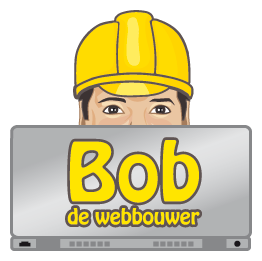 Bob de webbouwer logo