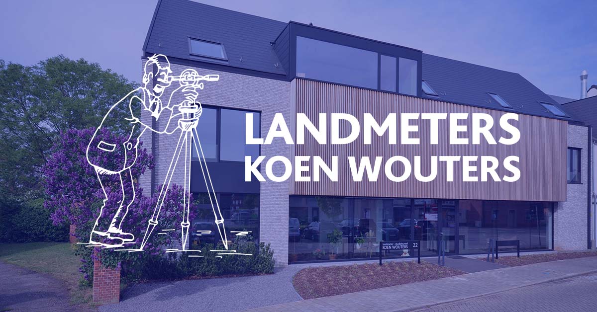 Koen Wouters Landmeters logo